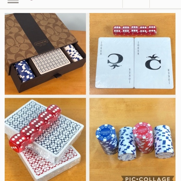 Coach Light Khaki/Poker Set New - Picture 5 of 6